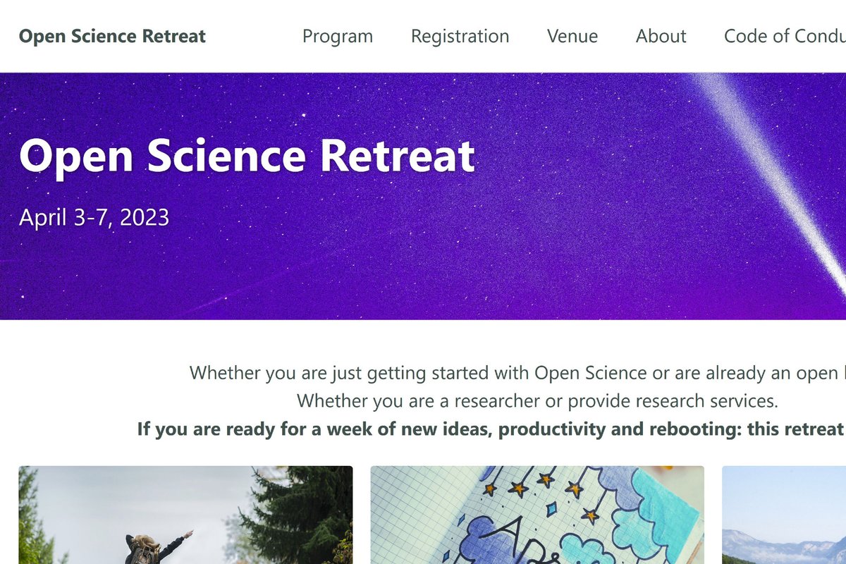 CASUSscience's tweet photo. Bags already packed? ๐ The #OpenScienceRetreat23 organized by @HeidiBaya & @CASUSscience begins next week. Really looking forward to advance #openscience! Btw, there is still time to drop your topic for the #unconference part of the retreat until Friday! https://t.co/LBA5uqYoXD https://t.co/CiEt2JktcB