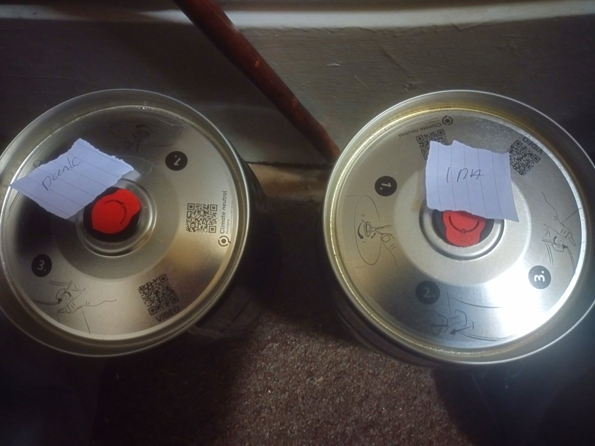 CraftAshmore's tweet image. The next IPA and Punk IPA barreled. Ready in two weeks