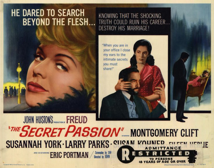 ▶️ An examination of psychologist Sigmund Freud's career when he began to treat patients diagnosed with hysteria using the radical technique of hypnosis: #NowWatching📺 'Freud: The Secret Passion' (1962)  #Film🎞️ #FilmTwitter🎬 #FilmForever📼 #MontgomeryClift #SusannahYork