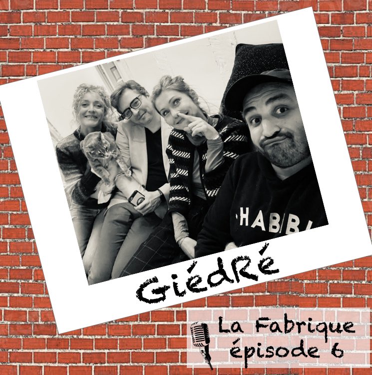 L’épisode 6 du podcast la Fabrique est en ligne ! Et notre invitée est @GiedReLaLaLa 🎊🎉 open.spotify.com/episode/73LNyD…