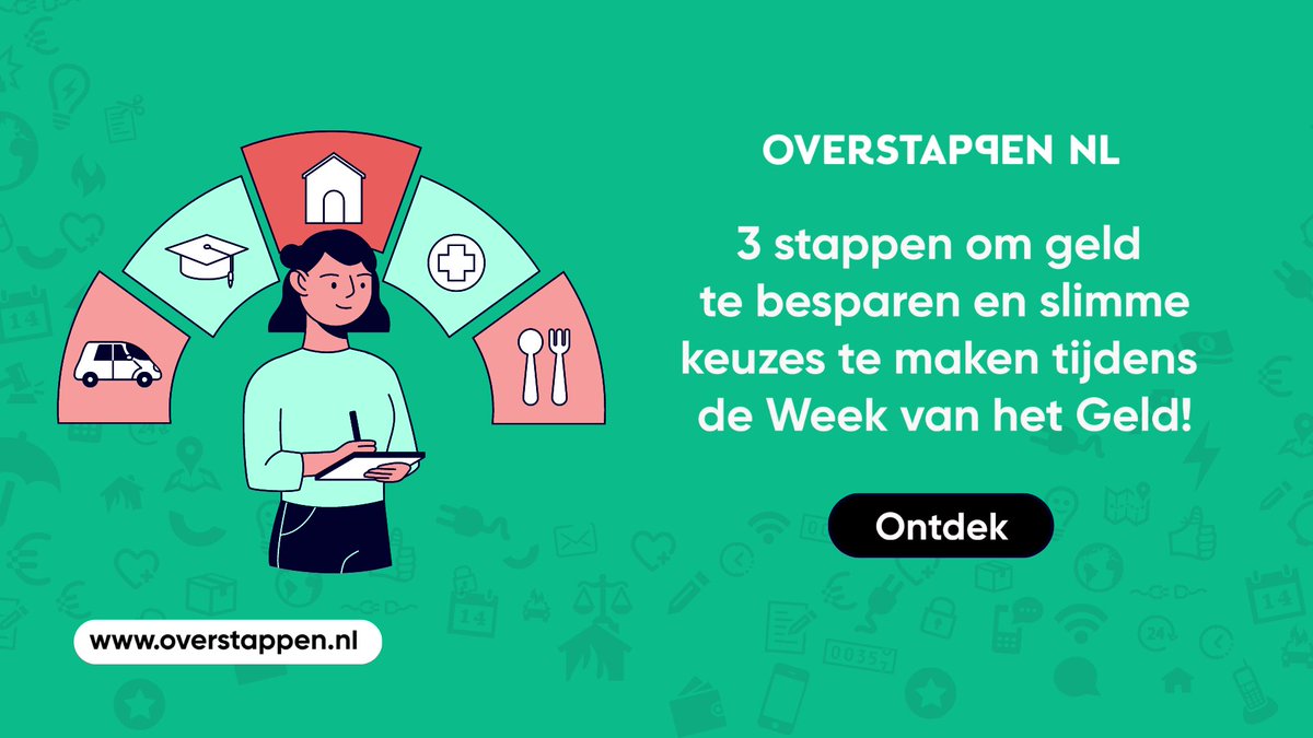 overstappen's tweet photo. Wil je geld besparen en je financiën op orde krijgen? Check onze tips tijdens de #WeekvanhetGeld en tag iemand die deze besparingstips kan gebruiken! #Besparen #Geldlenen #OverstappenNL https://t.co/8V393FR4Q4