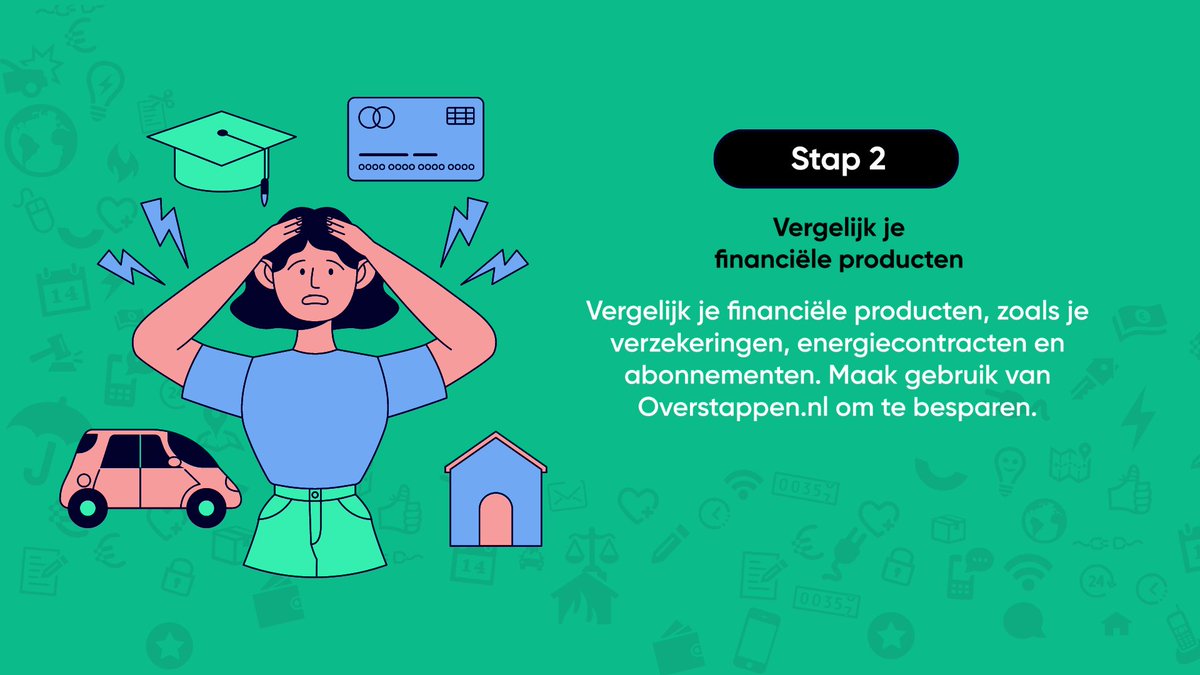 overstappen's tweet photo. Wil je geld besparen en je financiën op orde krijgen? Check onze tips tijdens de #WeekvanhetGeld en tag iemand die deze besparingstips kan gebruiken! #Besparen #Geldlenen #OverstappenNL https://t.co/8V393FR4Q4