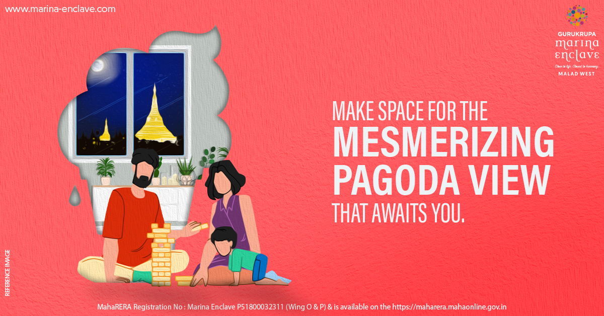GurukrupaGroup's tweet photo. Experience the joy of spending quality time with your family in a spacious room, all while being surrounded by the stunning views of the Pagoda - it's like experiencing heavenly bliss.
#GurukrupaGroup #FamilyTime #Pagoda #Splendid #RealEstate #ReadyHomes #Mumbai https://t.co/I5wjhbVzya