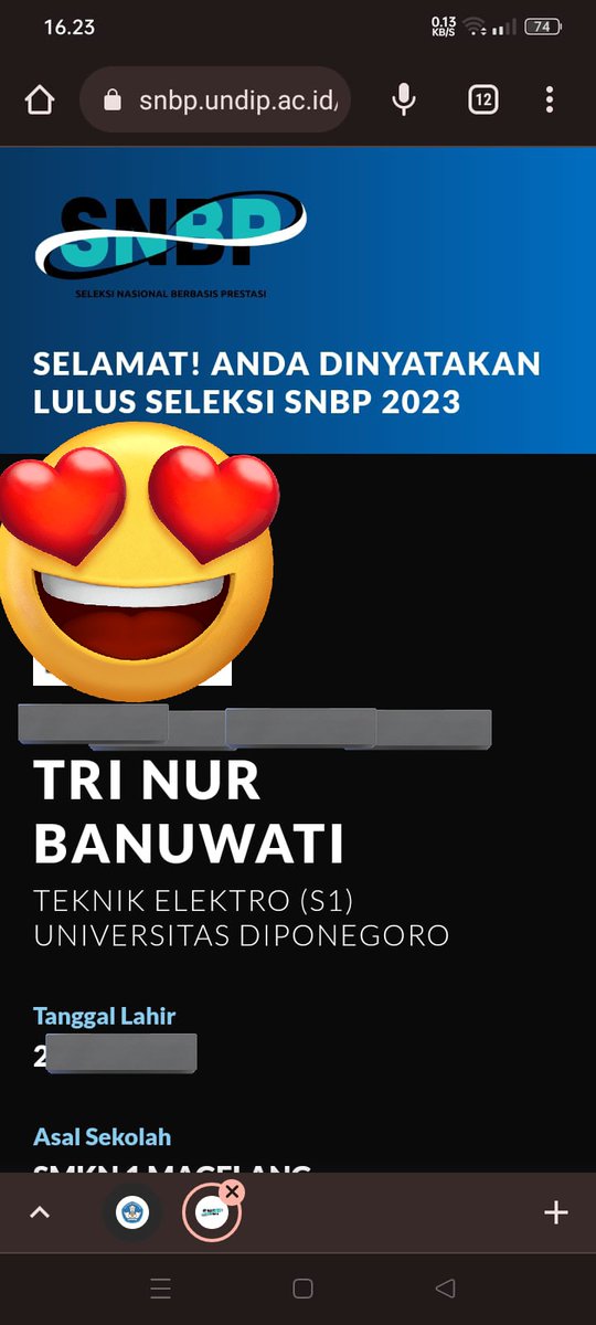 _aycandy's tweet photo. Alhamdulilah, Yallah masih gemetar bener bener kayak mimpi.
Pakk bukk anakmu lolossss ❤️❤️❤️ https://t.co/TFtEvefyWn
