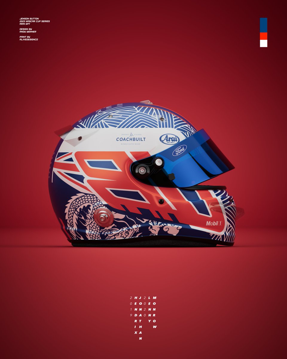Andy Werner (@andwerndesign) on Twitter photo #helmetdesign for <a href="/JensonButton/">Jenson Button</a> for the <a href="/NASCAR/">NASCAR</a> Race at <a href="/COTA/">Circuit of The Americas</a> . <a href="/StewartHaasRcng/">Auxiliary Racing</a> <a href="/Mobil1/">Mobil 1</a> <a href="/Ford/">Ford Motor Company</a> #motorsport #liverydesign #automotive #design #f1 #unionjack #jb22 #araihelmets Arai GP7 by <a href="/daimondesign/">DaiMOn Design</a> Paint by Alivedesignco. #helmetdesign for <a href="/JensonButton/">Jenson Button</a> for the <a href="/NASCAR/">NASCAR</a> Race at <a href="/COTA/">Circuit of The Americas</a> . <a href="/StewartHaasRcng/">Auxiliary Racing</a> <a href="/Mobil1/">Mobil 1</a> <a href="/Ford/">Ford Motor Company</a> #motorsport #liverydesign #automotive #design #f1 #unionjack #jb22 #araihelmets Arai GP7 by <a href="/daimondesign/">DaiMOn Design</a> Paint by Alivedesignco.