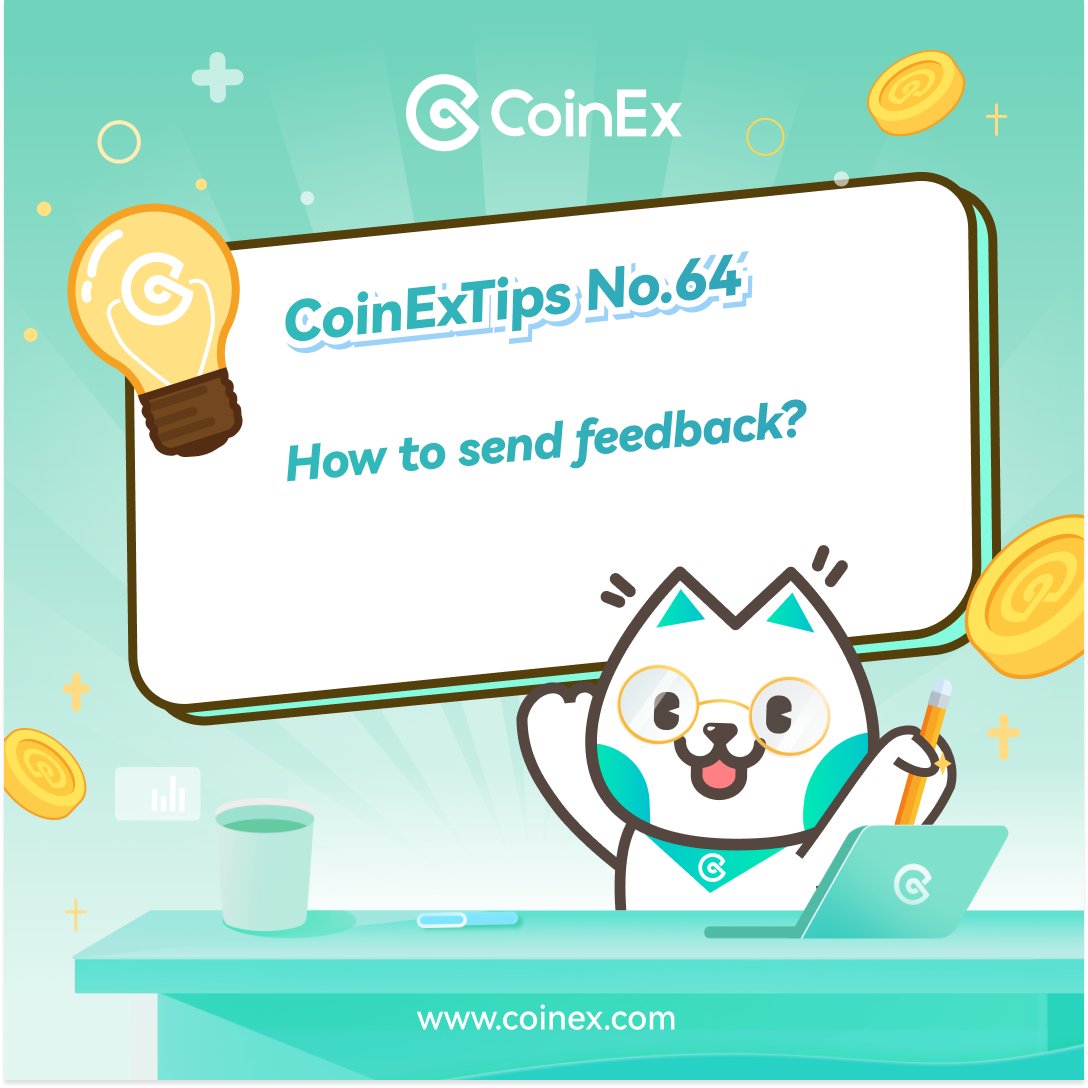 CoinExCS's tweet photo. #CoinTips 64  How to send feedback?

🍀Do you know which info are essential for trouble-shooting?  What if you favors a feature and it’s not available at #CoinEx? 

🌻We’ve wrapped some key info for your appeal. 
🔗https://t.co/eLeME0t1Ka
🧵 https://t.co/mI91Yt0o8X