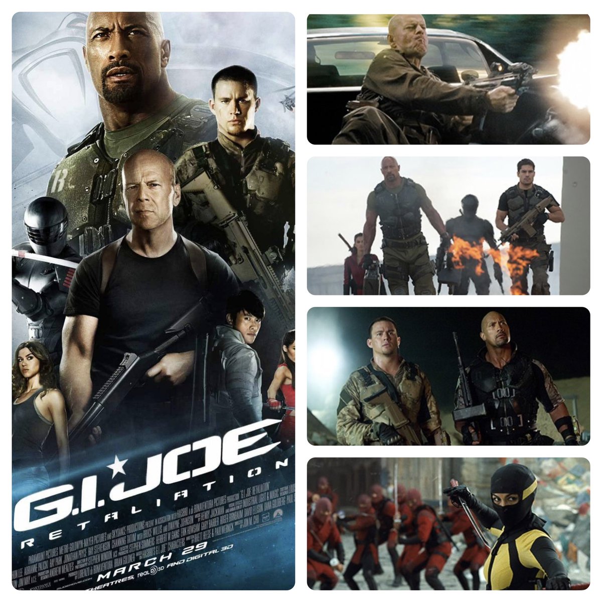 G.I. Joe: Retaliation celebrates it's 10th anniversary today
#gijoeretaliation #classicmovie #classicfilm #hasbro #hasbrogijoe #paramount #paramountpictures #paramountstudios #metrogoldwynmayer  #actionmovies #actionfilms #militarymovie #militaryfilm #scifimovie #scififilms