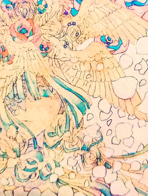 #wipart #水彩 #watercolor 