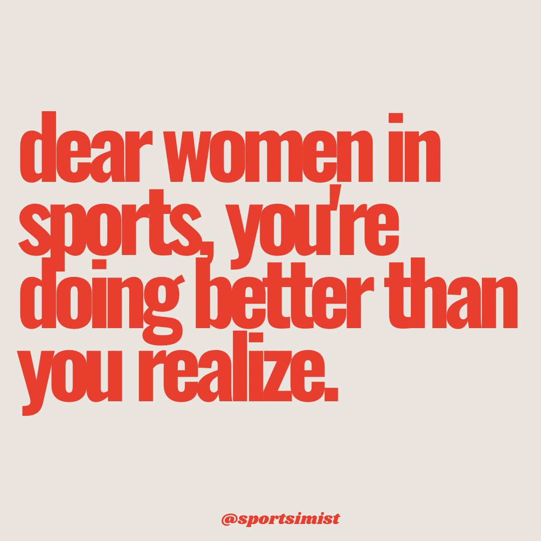 Sportsimist | Women in Sports tweet media