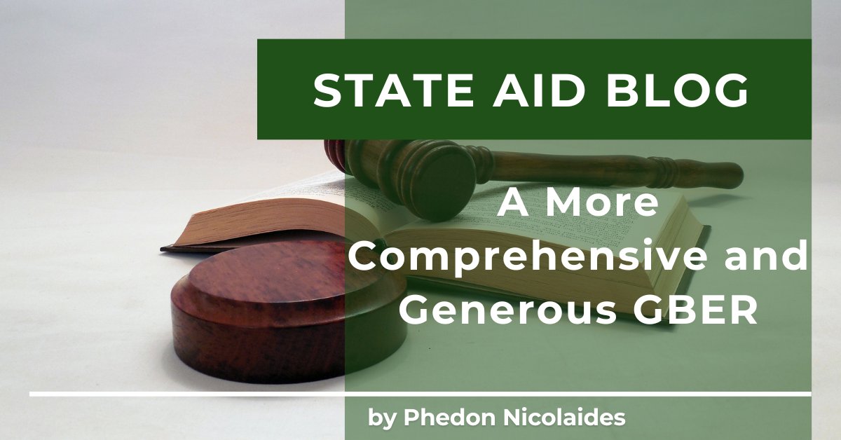 Lexxion Publisher (@lexxion) on Twitter photo ๐ New State Aid Blog Post by Phedon Nicolaides is out now!
๐ ๐ ๐ผ๐ฟ๐ฒ ๐๐ผ๐บ๐ฝ๐ฟ๐ฒ๐ต๐ฒ๐ป๐๐ถ๐๐ฒ ๐ฎ๐ป๐ฑ ๐๐ฒ๐ป๐ฒ๐ฟ๐ผ๐๐ ๐๐๐๐ฅ
Check out the full ๐๐๐ข๐ by following the ๐๐๐ก๐ below !
๐ rebrand.ly/7rtv123
#stateaid #GBER #blog ๐ New State Aid Blog Post by Phedon Nicolaides is out now!
๐ ๐ ๐ผ๐ฟ๐ฒ ๐๐ผ๐บ๐ฝ๐ฟ๐ฒ๐ต๐ฒ๐ป๐๐ถ๐๐ฒ ๐ฎ๐ป๐ฑ ๐๐ฒ๐ป๐ฒ๐ฟ๐ผ๐๐ ๐๐๐๐ฅ
Check out the full ๐๐๐ข๐ by following the ๐๐๐ก๐ below !
๐ rebrand.ly/7rtv123
#stateaid #GBER #blog