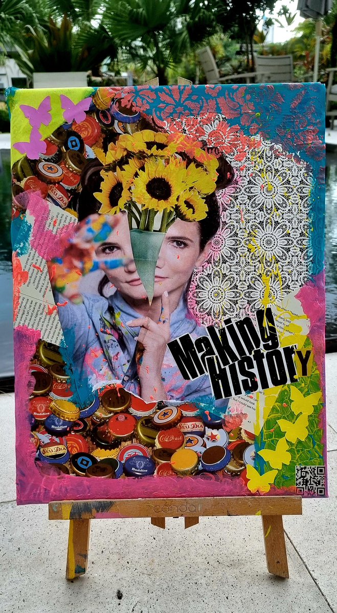 Real pic Vs Collage🖌✂️.  Transforma tus fotos en 
una obra de arte🔝 Los invito a ver mis trabajos en mi IG @STUDIOMALINDO #collagegirl #CollageArt