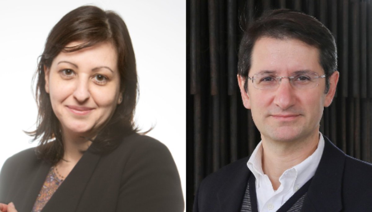 EuroGeosciences's tweet photo. Organising #EGU23 is a huge job - but did you know that because of our bottom up structure, all the big decisions for the meeting are made by volunteers? Meet Maria-Helena Ramos &amp; Athanasios Nenes (@LAPI_epfl), the Programme Commitee chairs!

Read more: https://t.co/X5PsUhAzzw https://t.co/WIdsrKYVu7