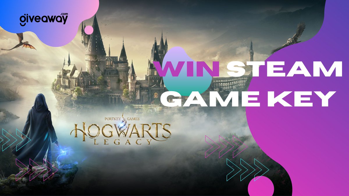 Giveaway_HQ's tweet photo. 🎁 Hogwarts Legacy Steam Key giveaway 

Take control of the action and be at the center of your own adventure in the wizarding world! 🌠 @Steam 

👉Join giveaway: https://t.co/BGsTpio1BJ

#Giveaway #HogwartsLegacy #Steam https://t.co/udqUbdkvpt
