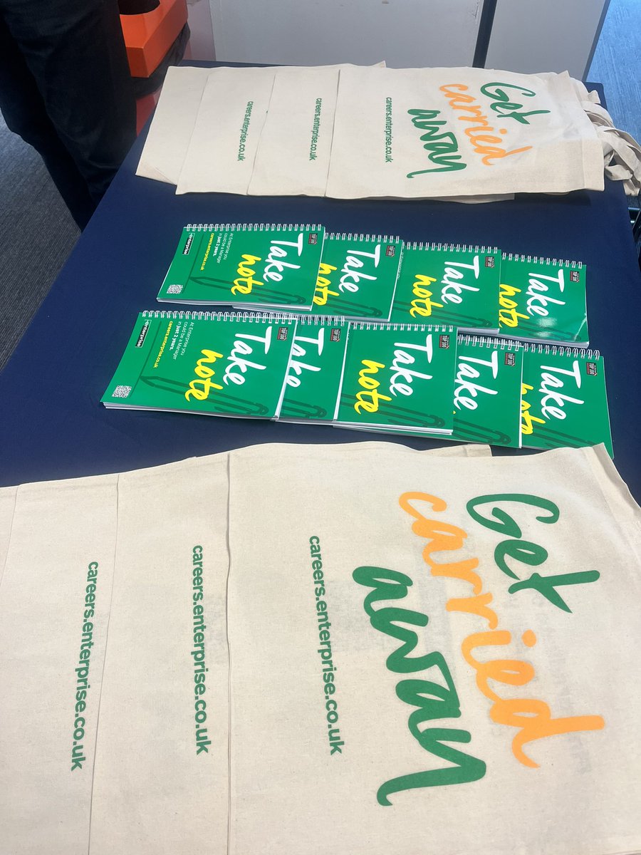 Having a great time today helping out at a university careers fair!