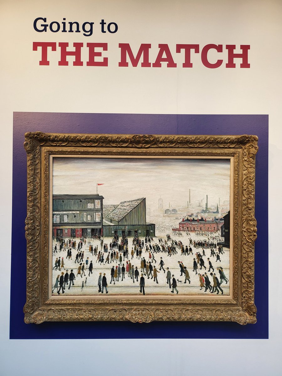 wahidkhan29's tweet photo. So glad I got to see L.S Lowry #GoingToTheMatch painting. The detail is unbelievable!
If you're in Bolton, definitely pay a visit, the @BoltonLMS team have done an amazing job 👏🏽 #BWFC https://t.co/O6pSk65cKx