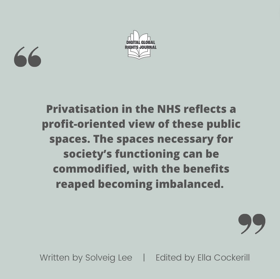 ForumGlobalHR's tweet photo. New Article! 

Commentary: The Privatisation of the NHS: Modern Marxist Dispossession, written by Solveig Lee. Edited by Mirella Cockerill. 

https://t.co/DTzheiqQ3Q https://t.co/hVLsxHbd3q