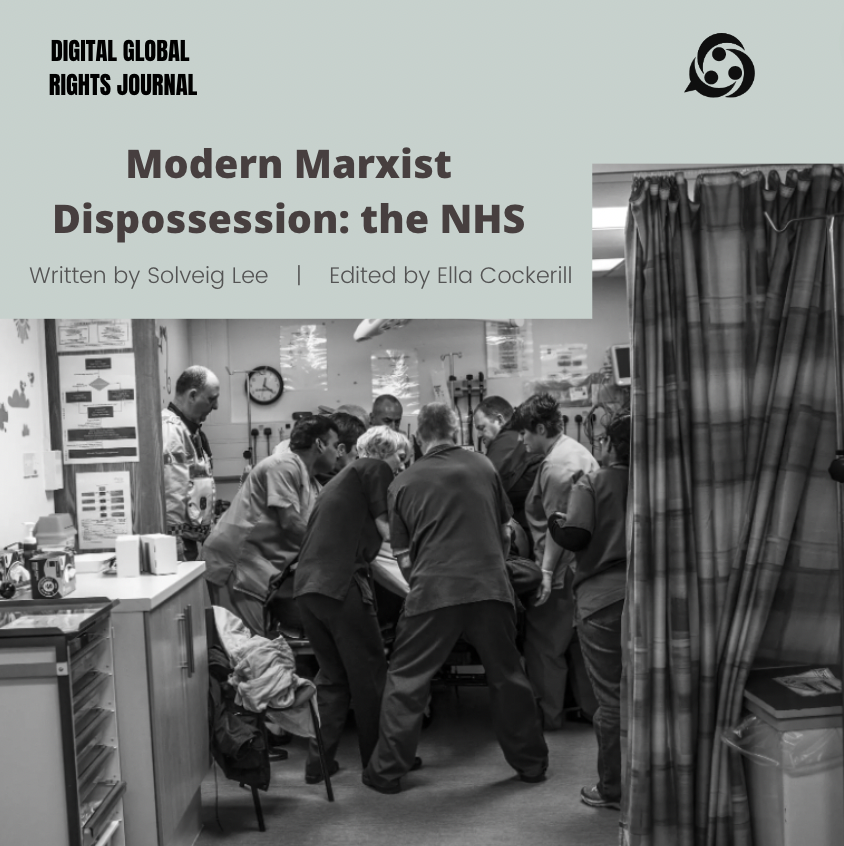 ForumGlobalHR's tweet photo. New Article! 

Commentary: The Privatisation of the NHS: Modern Marxist Dispossession, written by Solveig Lee. Edited by Mirella Cockerill. 

https://t.co/DTzheiqQ3Q https://t.co/hVLsxHbd3q