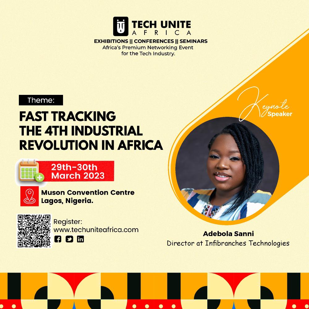 Infibranchesng's tweet image. Theme: Fast-tracking the 4th Industrial Revolution in Africa.
Date: Wednesday, 29th March, 2022
Venue: Muson Convention Centre, Lagos
Register at forms.office.com/Pages/Response…
#Swifta #swiftacloud #Google #GoogleWorkspace #GoogleCloud #Tech #techtalent #Techtalent4Hire #Recruitment
