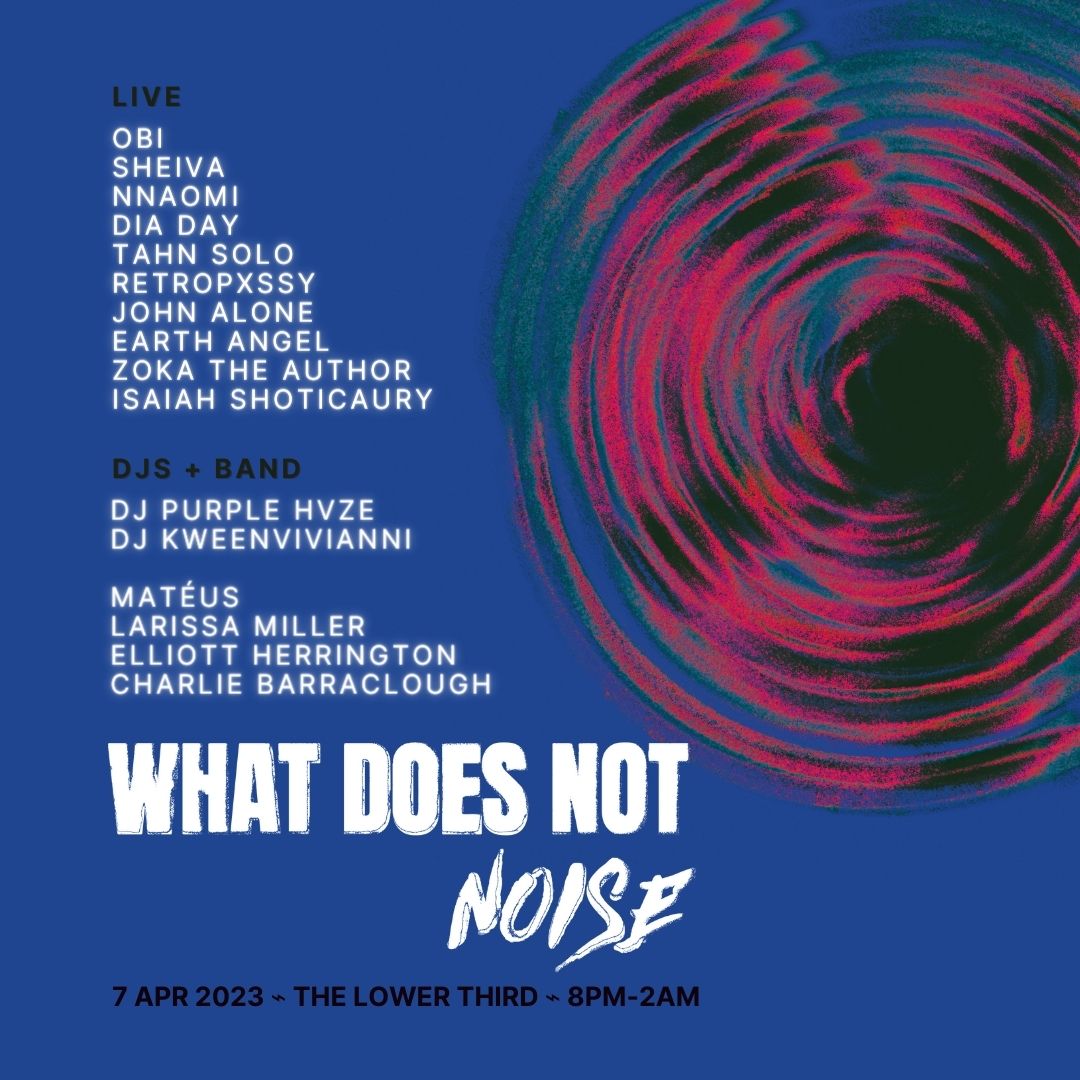 🚨 NOISE LINE UP 🚨 to make Good Friday, lit 🔥 This showcase meets community jam is co-curated w/ @_johnalone & @zoka_the_author – because they is vibes. And because NOISE is a space for the grassroots to grow into the ⭐s of tomorrow #whatsonlondon #emergingtalent  #risingstars