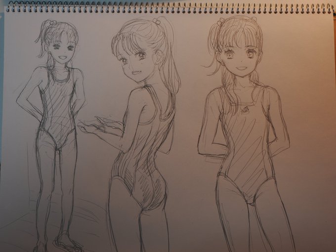 今日の手慣らしらくがきそのに。
あと2まーい。
残りは明日だな。(^^; 