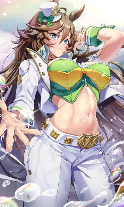 雨上がり #ウマ娘  #ミスターシービー 