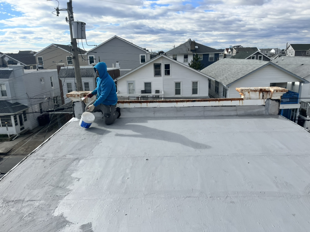 SurfandTurfRoof's tweet photo. Flat roofing done RIGHT in #ventnorcitynj

#flatroofing #flatroofingcompany #southjersey #pennsylvaniaroofing #roofingnj #roofingpa https://t.co/GTWLp0THDq