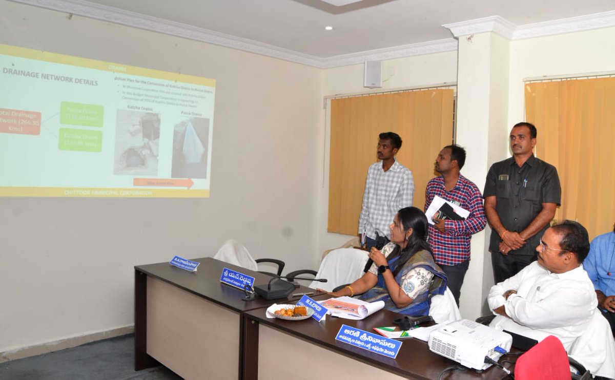 chittoormunici1's tweet photo. Budget meeting held at Chittoor Municipal Corporation Council Hall on 28th March 2023 & Approved Budget Estimates of 2023-2024. Mayor S Amuda, MLA Arani Srinivasulu, Commissioner Dr. J Aruna, Corporaters, Co-option members and officials attended.
@CDMA_Municipal #Collectorctr https://t.co/A0xODhruFg