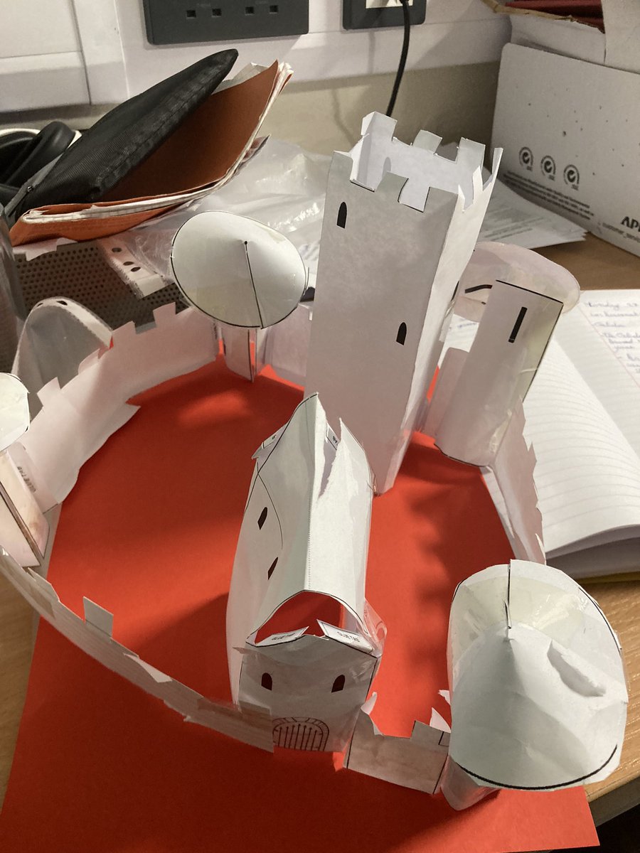 Ms_J_AMA's tweet photo. Beautiful castles made by our talented Y7 history students who are preparing for a visit to @EHKenilworth #endlesscreativity @AstonManorAcad @EquitasMAT https://t.co/8nOyR9RHY8
