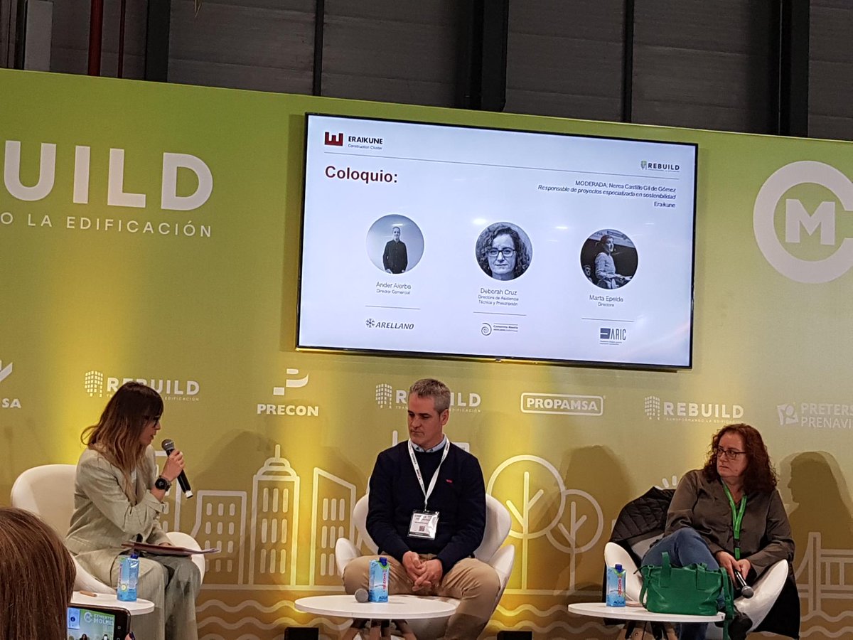 anape_eps's tweet photo. #AislamientosArellano, asociado de #anape participa en la mesa redonda de @EraikuneCluster
Su director comercial #AnderAierbe, expone las ventajas del #EPS al ser 98% Aire y 100% reciclable
"El #porexpan® limita la demanda del edificio, la mejor energía es la que no se consume" https://t.co/Kq23W0gsSC