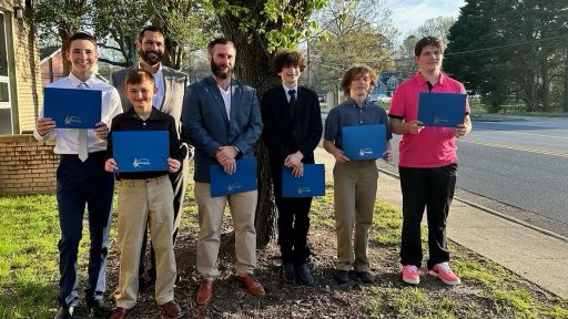JolliffMiddle's tweet photo. JAGS honored @ School Board mtg -Coach Stiles is building an amazing 🤼♂️prog. showing us the results of hard work! Coach Brown is maintaining a strong program showing us the power of a team! We are ☘️to have them work w/JAGS to reach personal and team goals! #inspireCPS #wePRESS https://t.co/eneqBJ928W