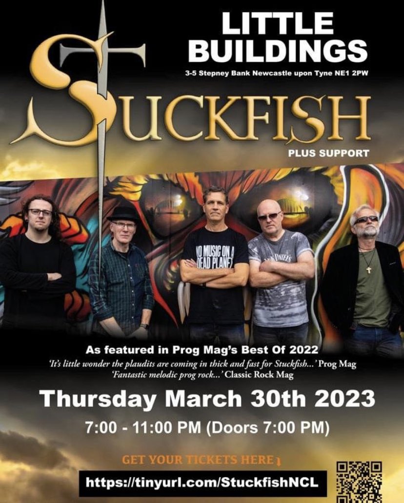 For the avoidance of doubt @StuckFish_ will be appearing Thursday 30/3/23 @LttleBuildings not 31st as @narc_magazine have advertised