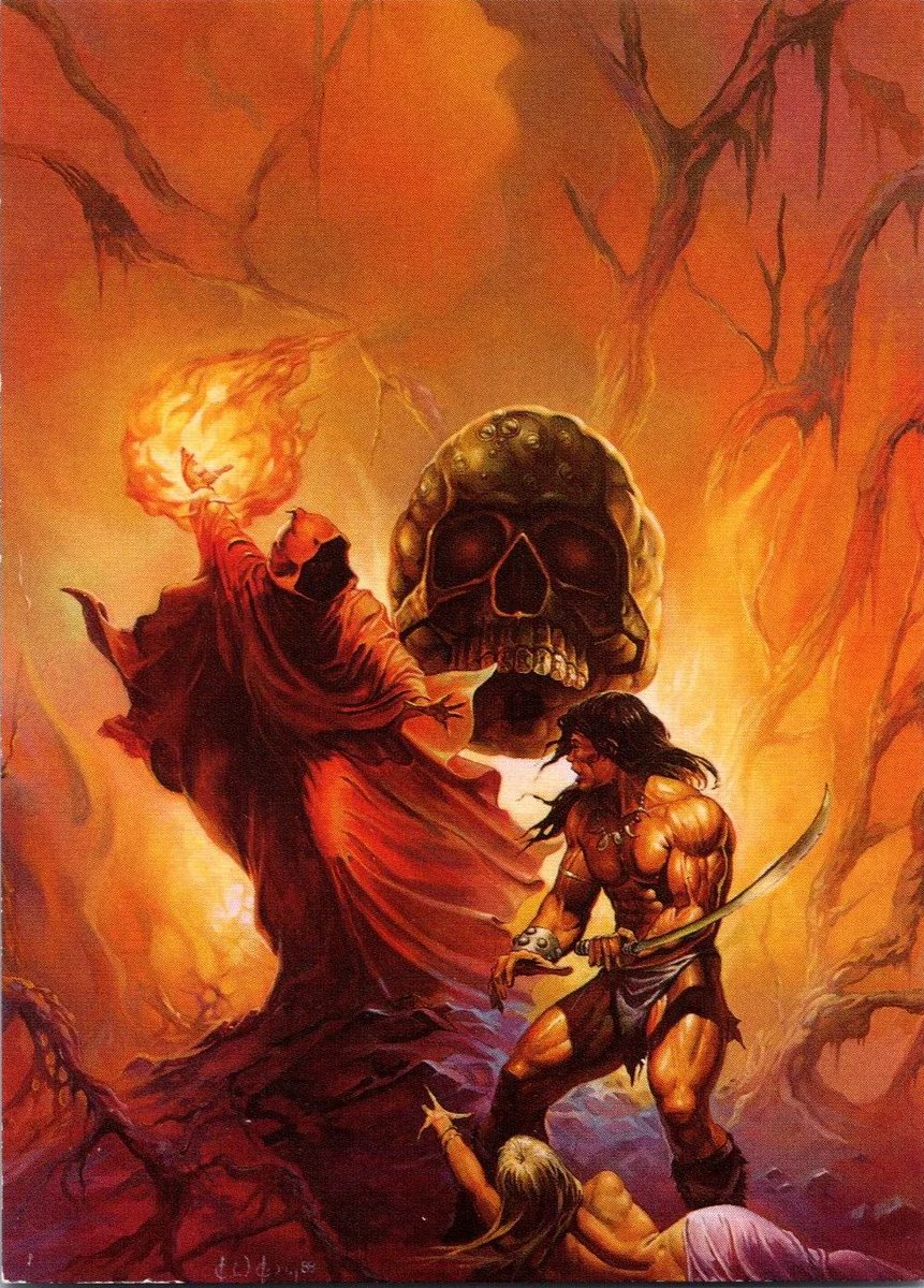 Valley Of The Skulls - Ken Kelly 
#CONAN