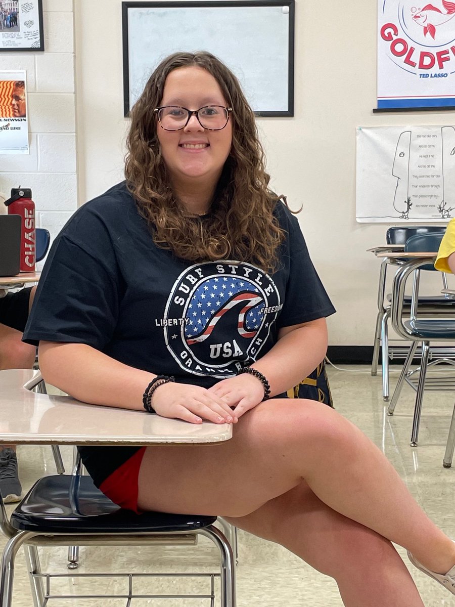 KHSCapstone's tweet photo. Savannah Barnhart is researching how the over-exploitation of sharks is affected by the lack of effective laws/regulations by the Chinese government. She will be attending the honors program @FLSouthern in the fall. https://t.co/aBYavSqX3w