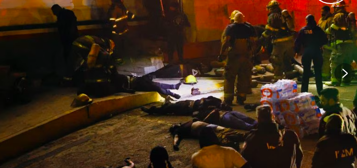 RJM_LAC's tweet photo. Nuestra solidaridad total con las familias de las 39 víctimas y 29 heridos del incendio en un centro de detención de Ciudad Juárez. 

Urge esclarecer la verdad de lo que ha pasado, especialmente cómo las condiciones de la detención migratoria han influido en este nuevo desastre https://t.co/PLuTFTg7k4