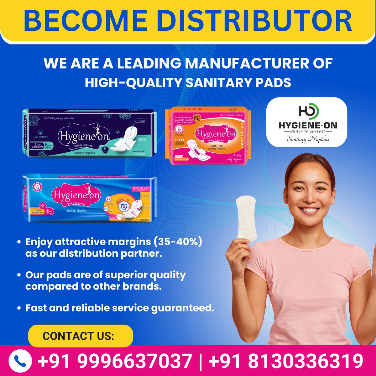 Hygieneon_'s tweet image. "Experience ultimate comfort &amp;amp; protection."
.
Visit Site:
hygieneon.com
.
#periodprotection #health #natural #women #womenempowerment #pads #periodproblems #periods #womenhealth #menstrualcycle #periodpositive #sanitarynapkins #femininehygiene #periodproducts #solution