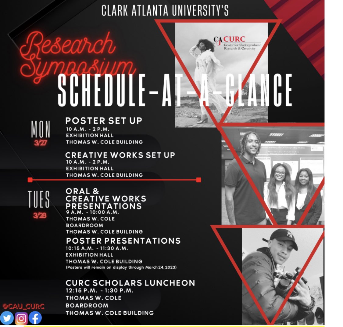 KSTB's tweet image. Looking forward to being a judge this morning  at the #CURC Symposium at #CAU. Best of luck to all of the participants.