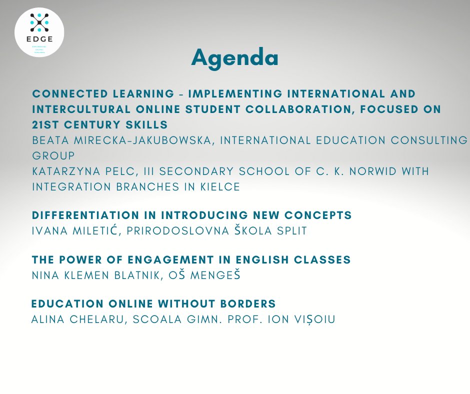 Our mission is to offer all teachers and trainers a great opportunities to gain and improve digital education knowledge. Don't miss the chance to join free online conference on 30th of march. 
‼️Apply here ‼️erasmuspluscourses.com/blog/36th-pan-…

#digitaleducation #empoweringteachers