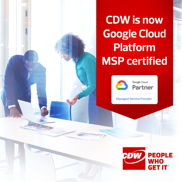 akrantz71's tweet photo. CDW is now your one-stop #PublicCloud platform shop! We are now Google Cloud Platform (GCP) MSP certified to go alongside our AWS MSP and Azure MSP certifications. Need #CloudComputing help? We’re here. #cdwsocial https://t.co/6M4jJvMNpe https://t.co/5QSYXpiGxw