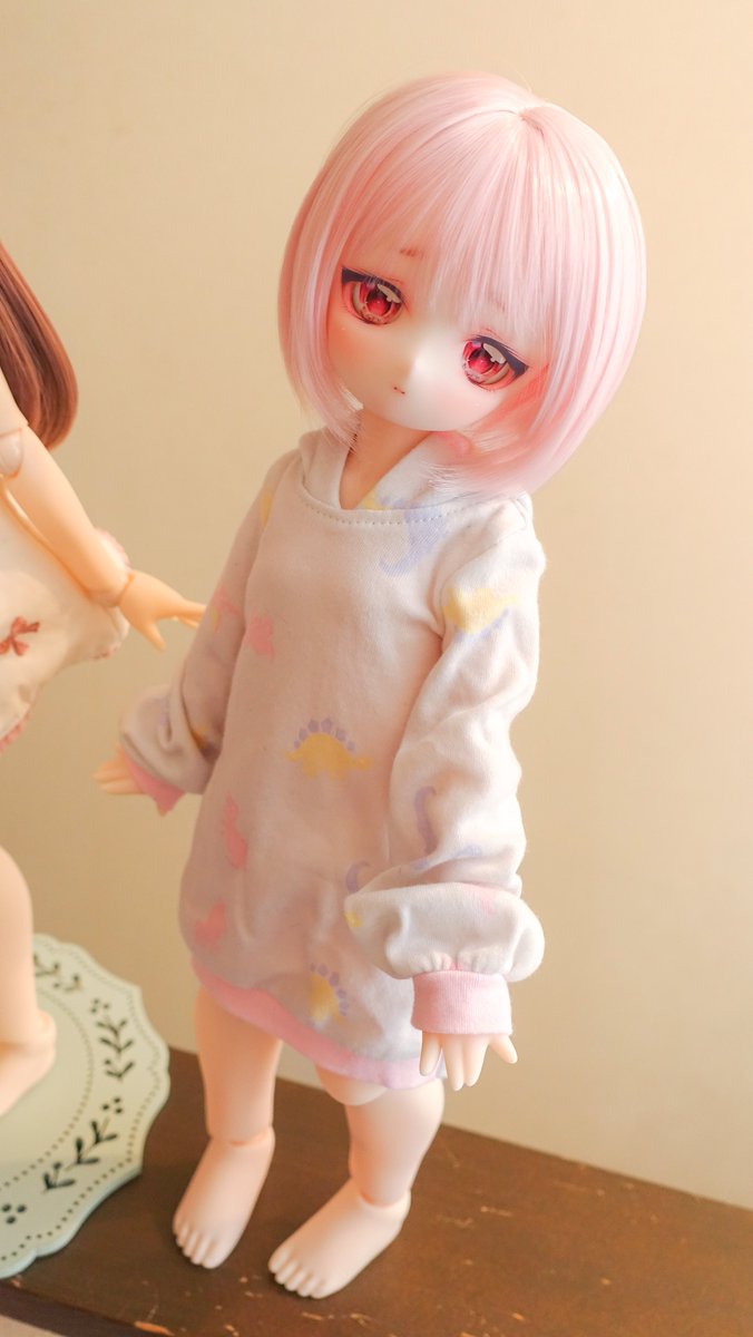 公式 【セット】MDDサイズ 小胸ボディimomodoll ハンドメイド 瞳 BJD