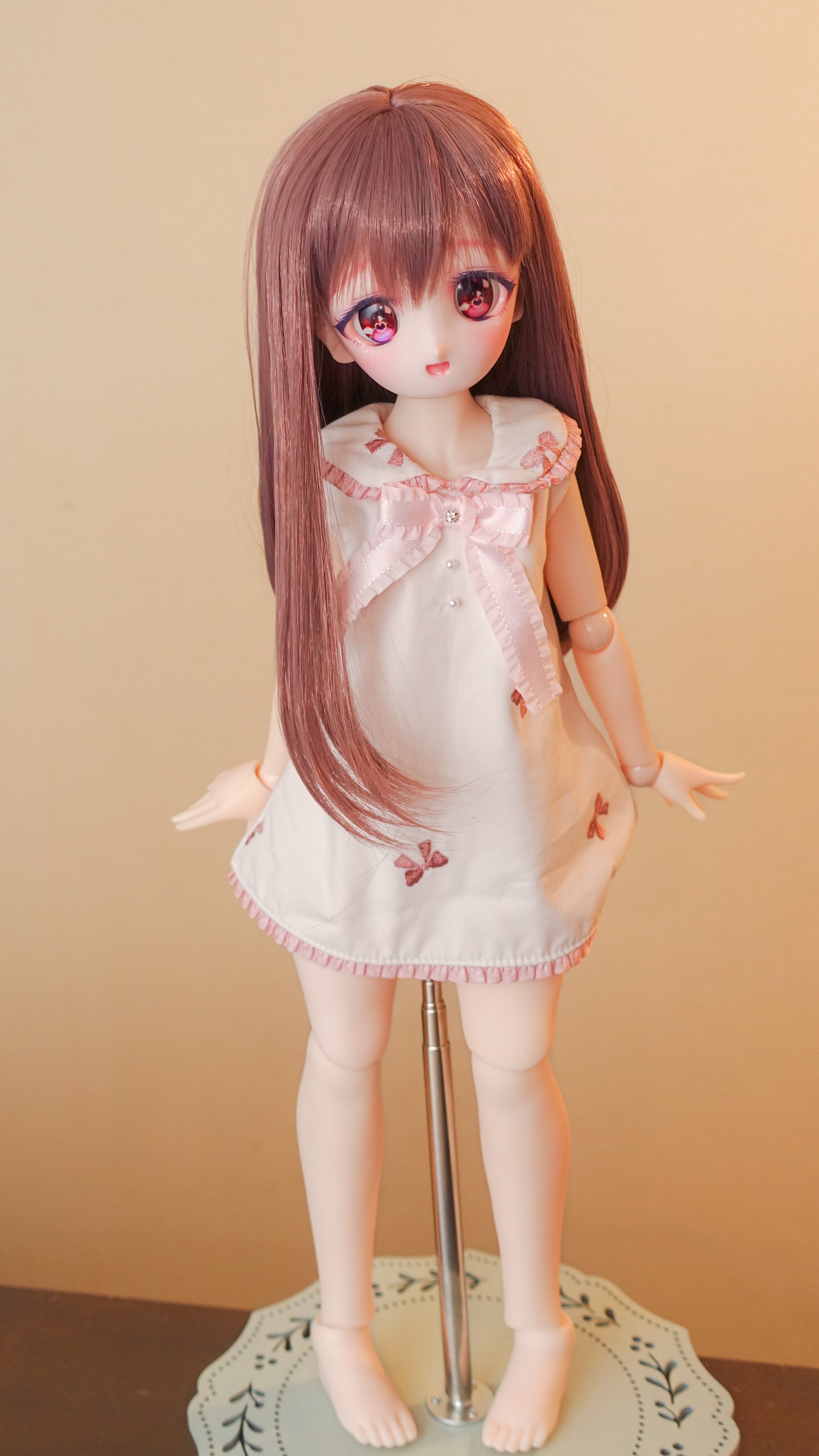 imomodoll Maru ヘッド　カボションアイ　カスタム imomodoll maru 1/4 カスタムヘッド レジンアイ タン肌 - メルカリ
