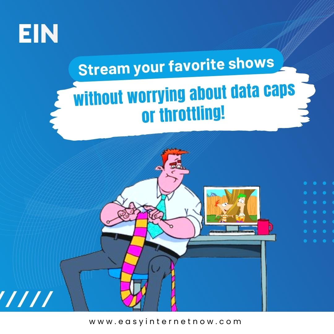 EasyInternetNow's tweet photo. Stream your favorite shows.
✔ HIGH-SPEED INTERNET
✔ BETTER BANDWIDTH
✔ FIBER TO HOME
EIN Broadband is here to transform the way you experience entertainment through high-speed
internet at home.

#easyinternetnow #streamshows #datacaps #withoutworrying #throttling https://t.co/ITWIryJJNu