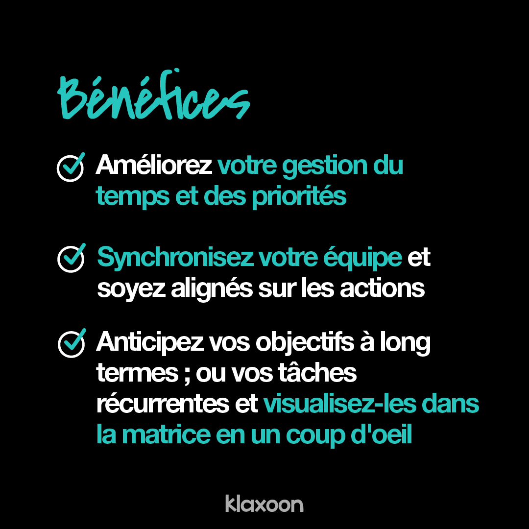 KlaxoonFR's tweet image. À partager sans modération à tous vos collègues ! 😏

Découvrez la matrice d’Eisenhower qui répartit les tâches quotidiennes selon leur urgence et leur importance. 

Alors gardez le cap sur l’essentiel en utilisant ce template 👉 klax.co/3ZdIQAw

#Klaxoon #agilemethods