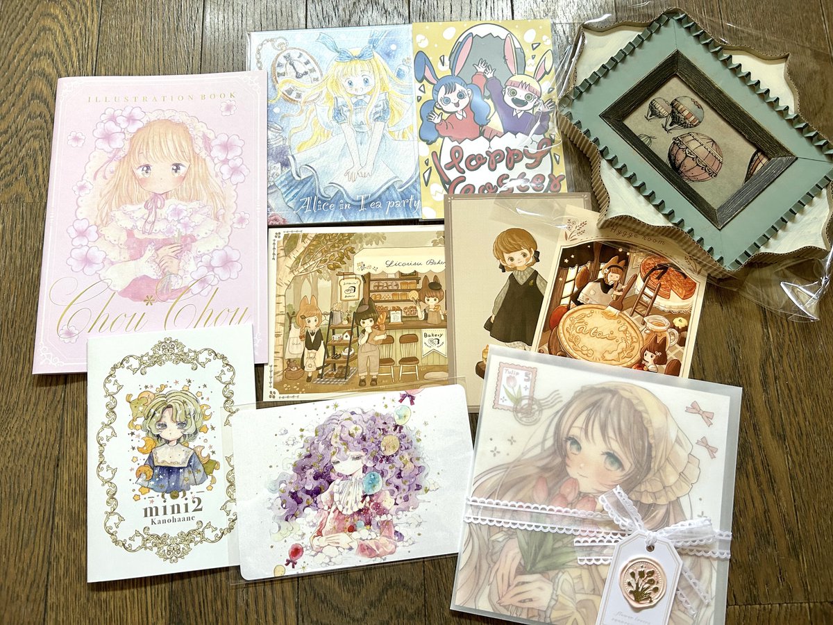 遅ればせながら、#メルメリィマーケット の戦利品✨
素敵な作品たちをゲットできてほくほくです☺️
ありがとうございました!