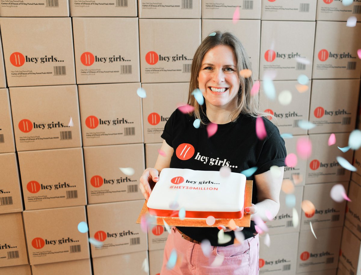 We’re blown away by the support we’ve had so far on reaching 30 million period donations!
 
Thank you to everyone that has celebrated with us and wished us a Happy 5th Birthday!
 
Help us spread the good news and download our graphics: heygirls.wetransfer.com/downloads/b1a0…

#Hey30Million