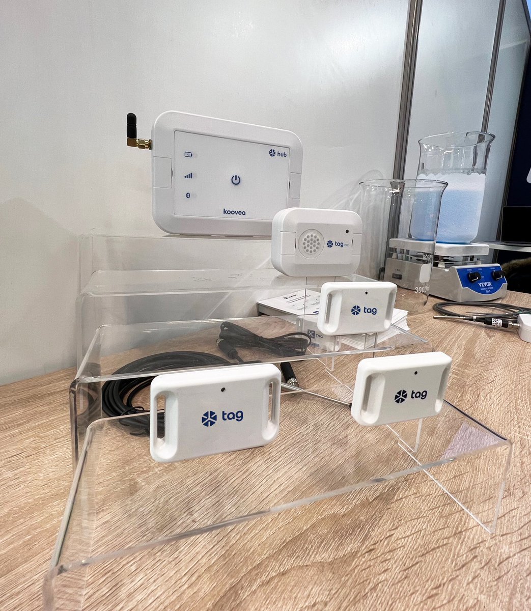 koovea's tweet image. Gagnez du temps avec des équipements fiables qui automatisent vos relevés de température ⬇️

Demandez votre démo en #live du système de surveillance de température Koovea stand D86 à #ForumLabo 2023 😊🌡️
