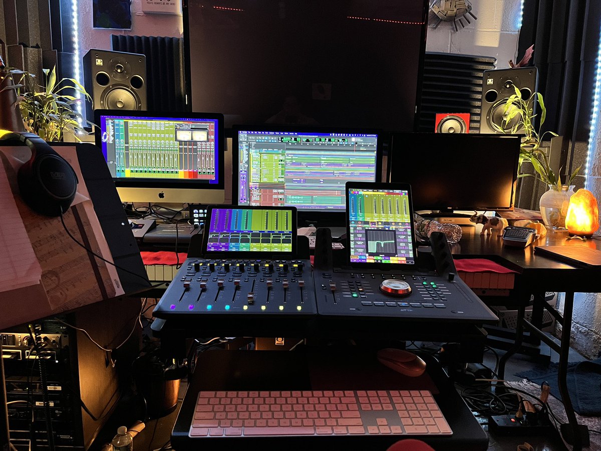 Day 2…..let’s go! #musicproduction #fyp #iamavid #composer #filmcomposer #musiccomposer #mixingsession #studiosession #avidprotools #avids1dock #musicforfilm #filmscore #musictopicture #anthonyrodriguez