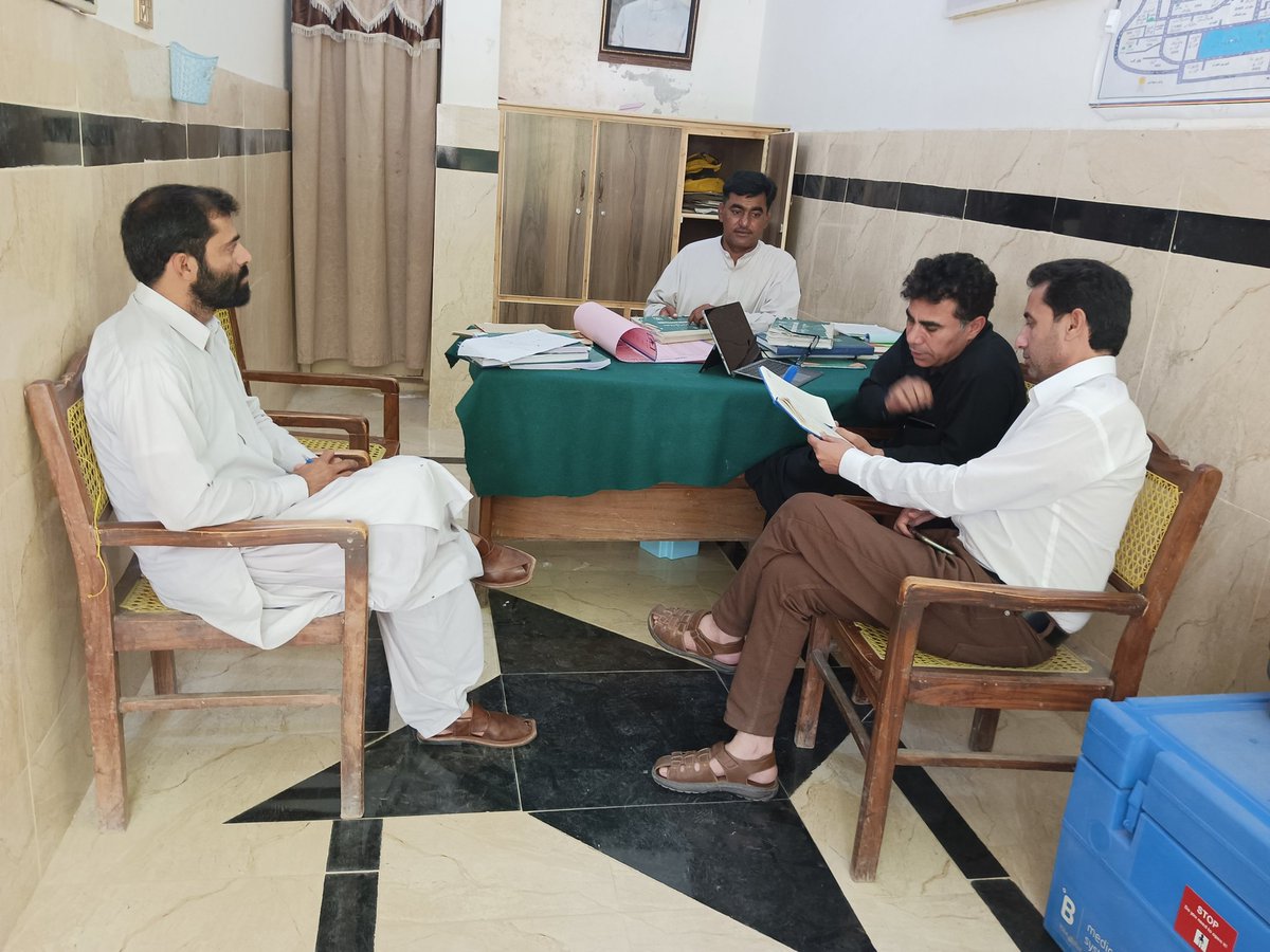 BeyondTheScalpl's tweet image. #DataQualityAssessment of #EPI of District Jaffarabad by @WHOPakistan &amp;amp; @EpiBalochistan at #HealthFacilities &amp;amp; DHO office. 
#DataAnalytics #digitalization #transparency #VaccinesWork 
@EocBalochistan @EPIPakistan @gatesfoundation @gavi @ICRCPak_HoD @HealthDepartme5