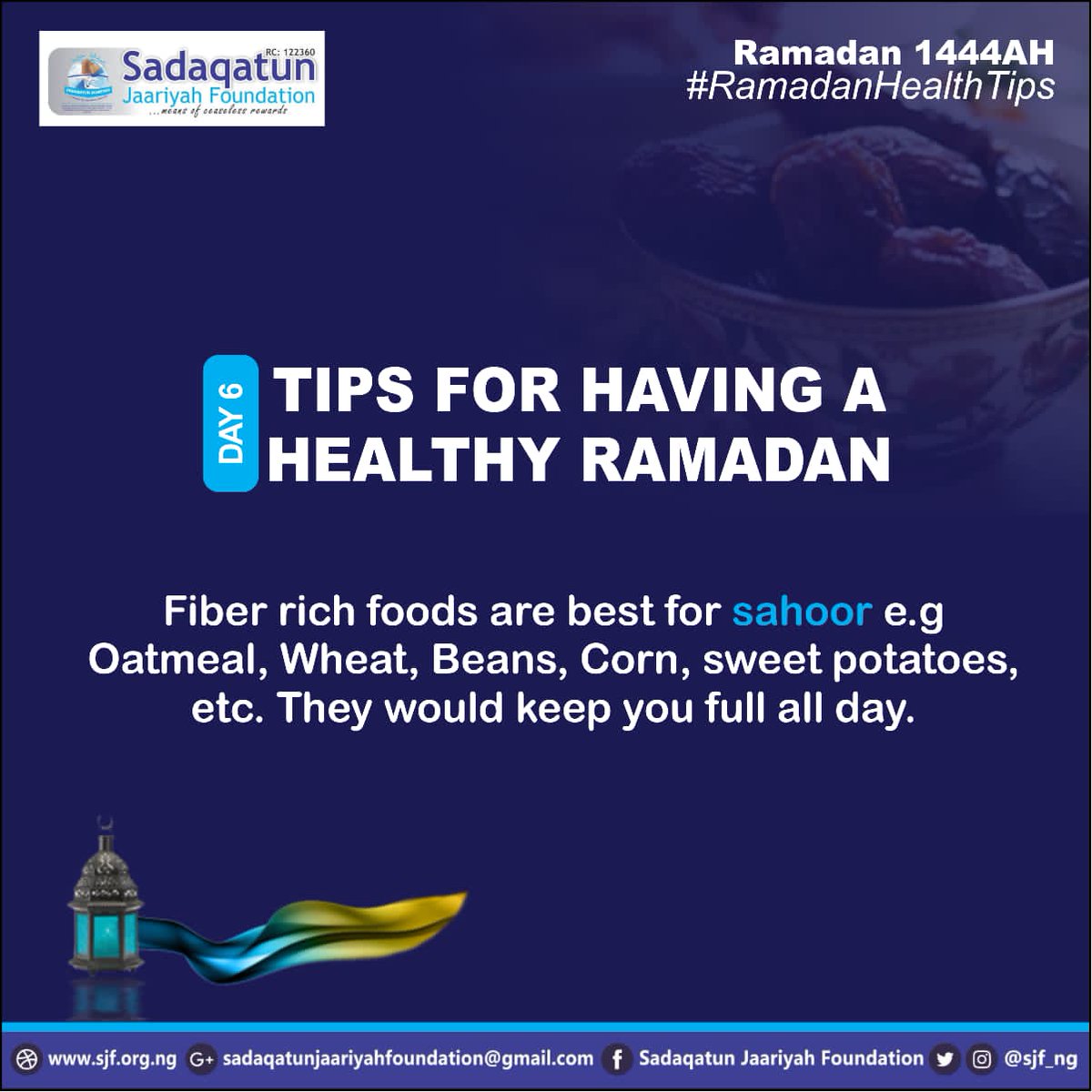 Sjf_ng's tweet photo. #RamadanHealthTips https://t.co/jLhnI42sMs
