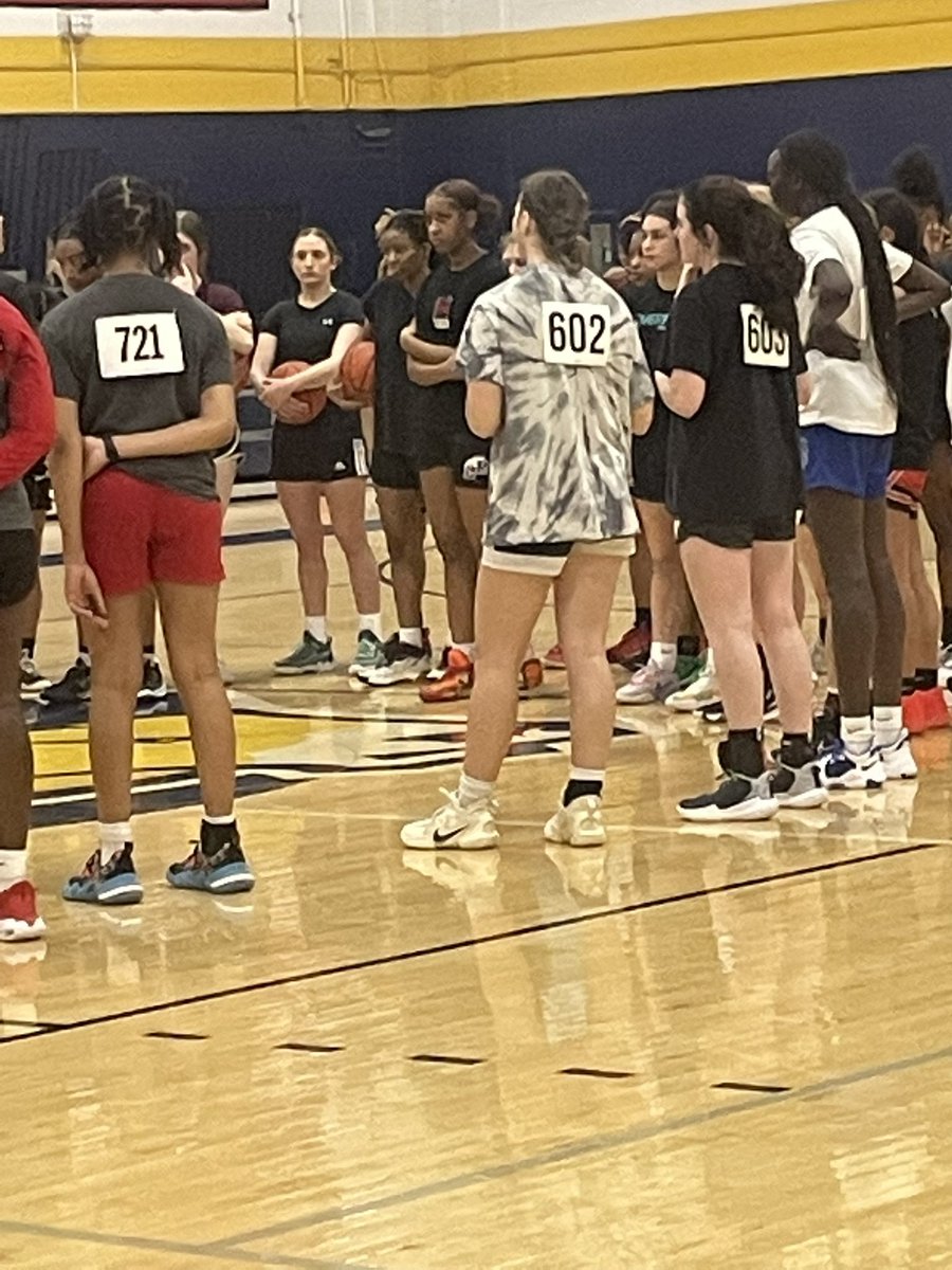 So proud of these 2 <a href="/GraceDuBose05/">Grace Dubose</a> 2024 and Kayla Mathis 2025 representing <a href="/dallasthunder1/">Dallas Thunder Basketball</a> <a href="/txweswbb/">TXWESWBB</a> last Saturday at the College Coaches Showcase Camp! Excited for their future! 💯❤️👊