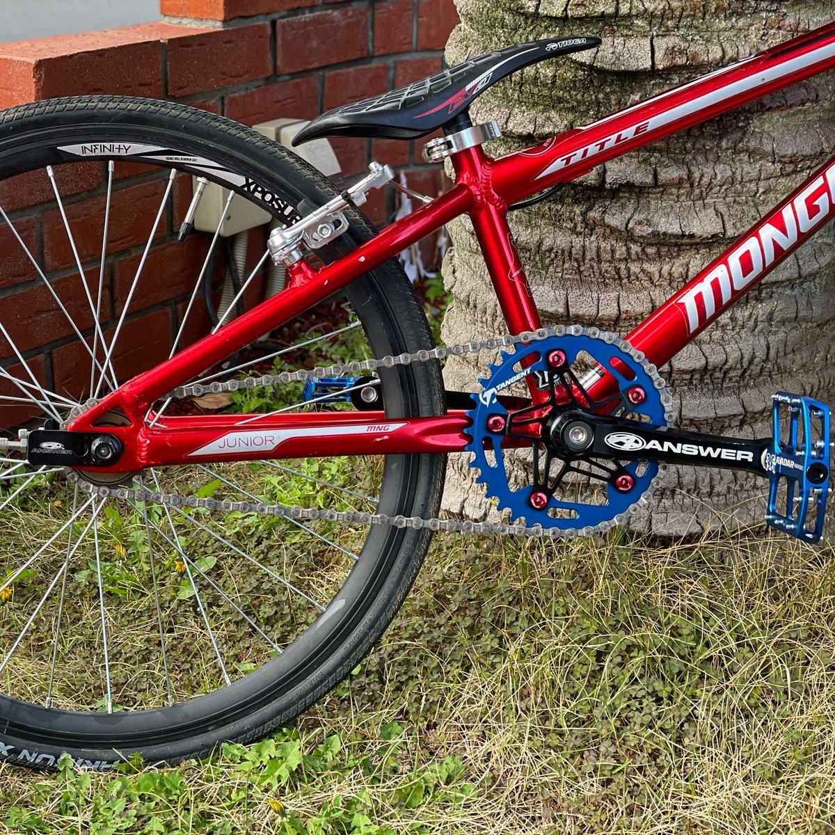 ANSWERBMX クランクをインストール👍🏻 #BMXracing 入門機